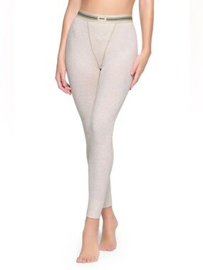 NWT Skims Stretch Cotton Rib Leggings